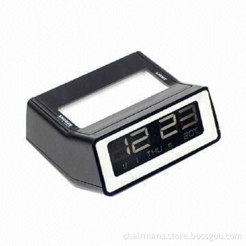 Car Luminous LED Clock with Thermometer